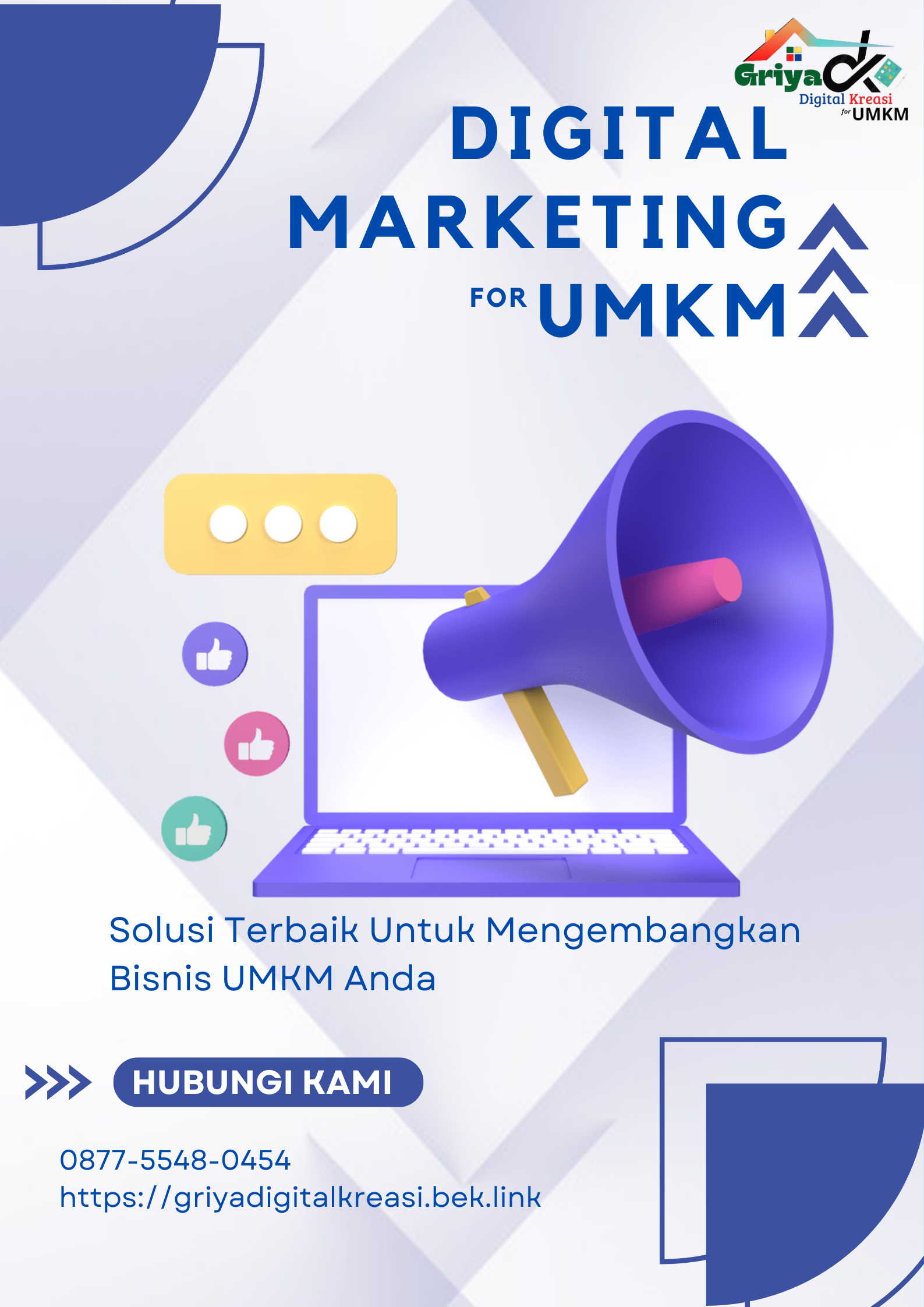 Pendampingan UMKM Go Digital - Griya Digital Kreasi